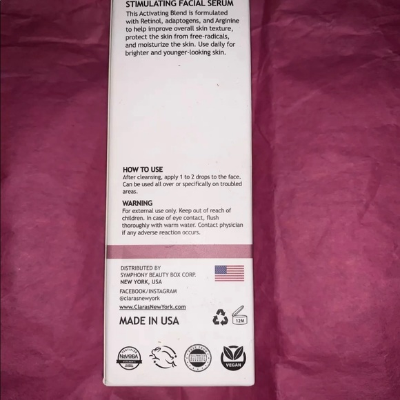 Claras New York Stimulating Retinol Facial Serum - Picture 7 of 7